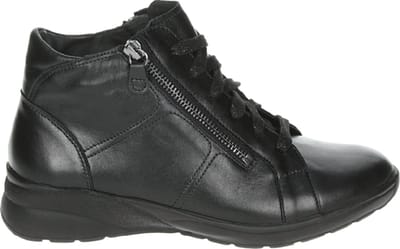 Ganter - 208081 - Hoge sneakersVeterlaarzenDames veterschoenenDames sneakersHalf-hoge schoenen - Kleur: Zwart - Maat: 37