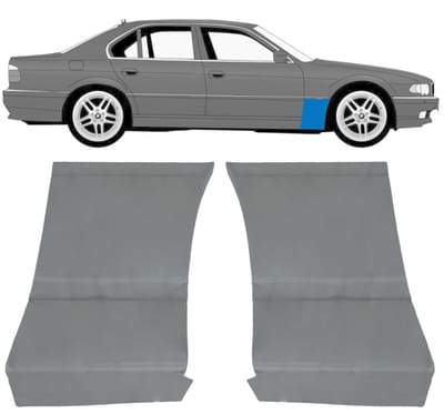 Reparatiepaneel voorspatbord voor BMW 7 E38 1994-2001 / Links + Rechts / Set