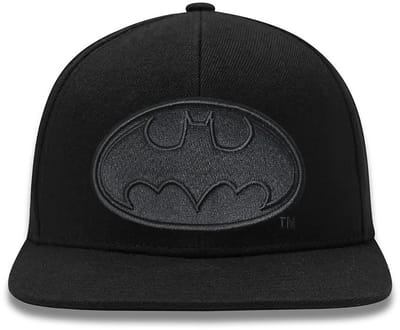 Logoshirt Cap DC Batman Logo Schwarz