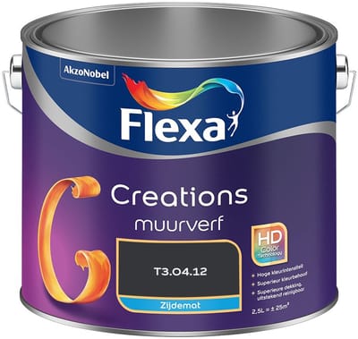 Flexa - Creations Muurverf Zijdemat - T3.04.12 - Mengverf - 2,5 L