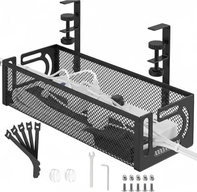 AHD® Kabelgoot - Kabelgoot Bureau - Cable Management - Zwart - 39cm x 12cm x 1cm