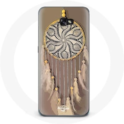 Coque pour Samsung Galaxy A8 2016 Attrape Rêve marron Capteur de Rêves