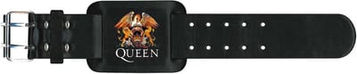 Queen - Crest - Leren Polsband