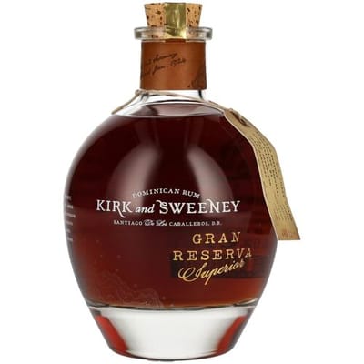 Kirk and Sweeney GRAN RESERVA SUPERIOR Dominican Rum 40% Vol. 0,7l