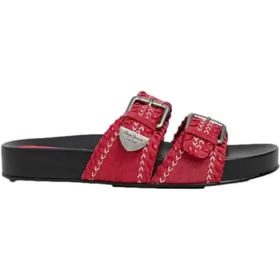 Pepe Jeans Agnes Ethnic Sandalen Rood EU 36 Vrouw