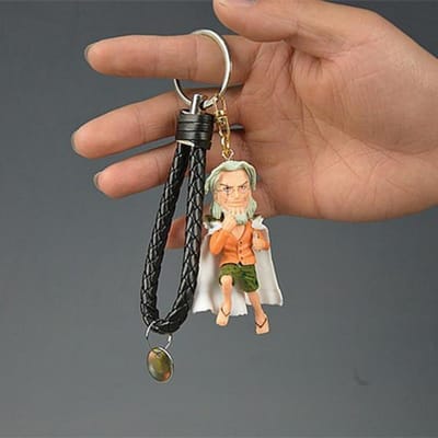 One Piece Model Cartoon Sleutelhanger Roronoa Zoro Monkey D Luffy Cartoon Speelgoed Ornament Sleutel Tas Auto Sleutelhanger Verjaardagscadeaus brown