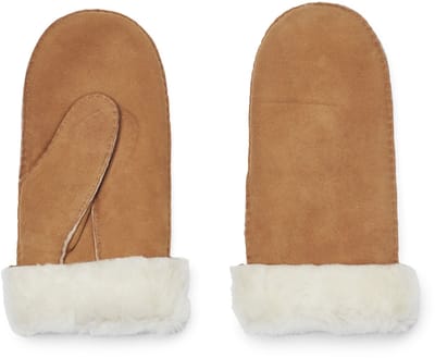 Sheepskin House - Kristie Wanten - Dubbelzijdige schapenvacht - Wolmix binnenvoering