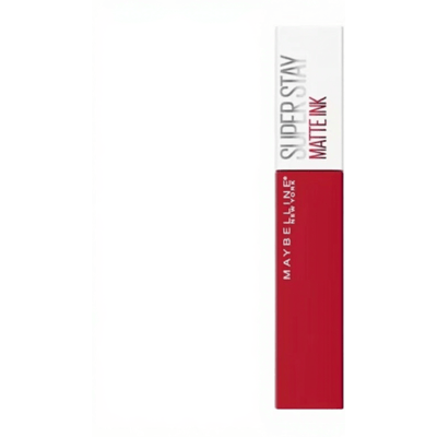 Maybelline New York - SuperStay Matte Ink Lippenstift - 325 Shot Caller - Rode - Matte, Langhoudende Lippenstift - 5 ml