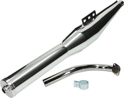 Uitlaat Jamarcol Cross Fuego 28mm voor Puch Maxi Chroom