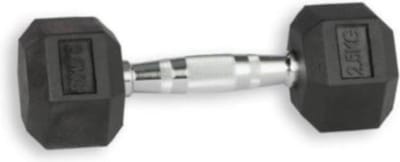 GorillaGrip Hex dumbbell 2,5 kg per stuk - Hexa halter rubber