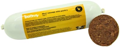Boomy - Hondenvoer - Maaltijdworst hond - Hondenworst - Vers vlees honden - Gevogelte - 5 x 1kg