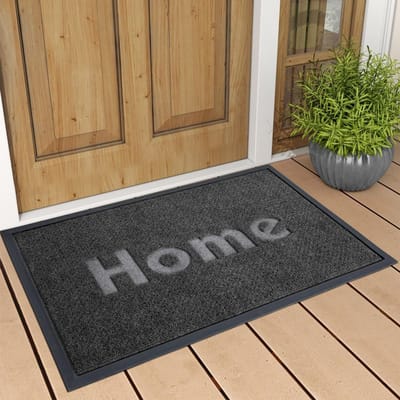 Vloermat Modern Eenvoudig Rubberen Vloermat Stof Tapijt Entree Deur Deurmat 45*75cm