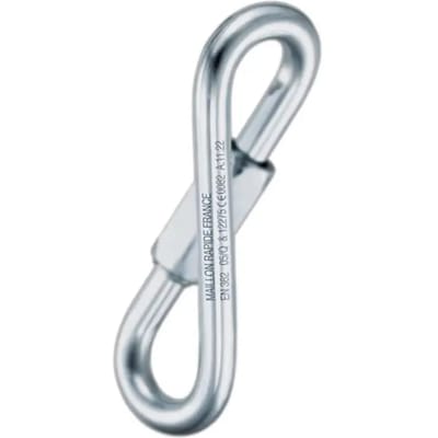Singing Rock Mallon Big Twist-karabijnhaak 8 Mm Zilver