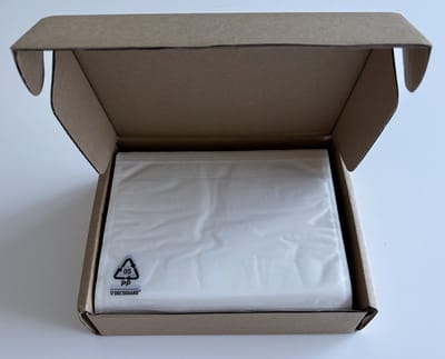 DocsGuard Paklijstenveloppen – Transparant, Onbedrukt – 165x122mm – 250 stuks (Art.nr. 1012040)