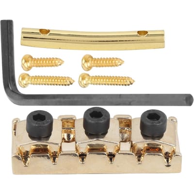 Elektrische Gitaar String Lock Moer met Headstock String Retainer Bar Schroef Zeskant Sleutel