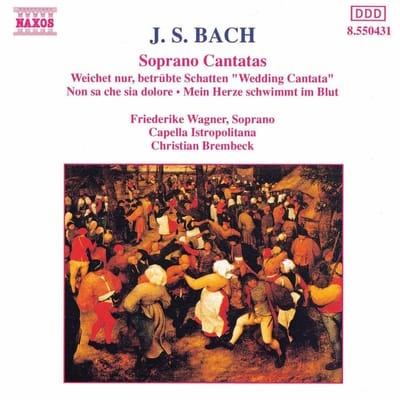 Friederike Wagner, Capella Istropolitana, Christian Brembeck - J.S. Bach: Soprano Cantatas (CD)