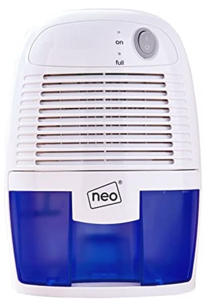 Compacte Luchtontvochtiger voor Draagbaar Gebruik - Stille Vochtbestrijding voor Kleding & Vocht (500ml)