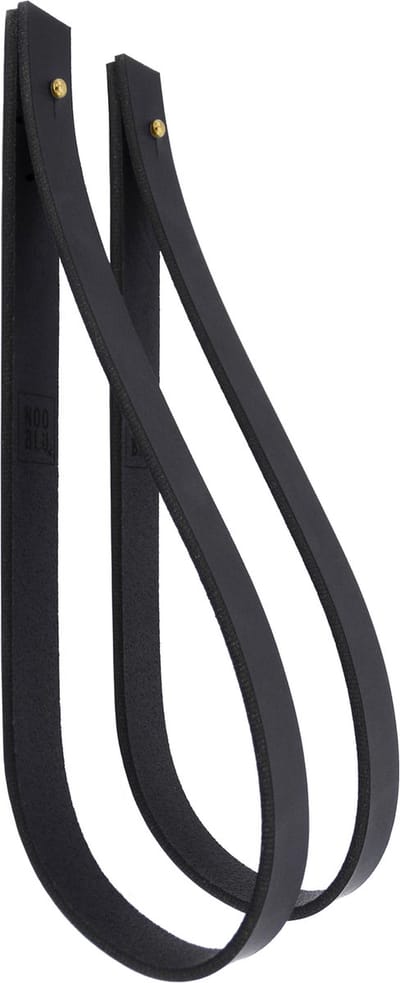 NOOBLU Ophanglus SLING 3 cm - Gold Edition - Maat: M - 60 cm, Kleur: Charcoal black