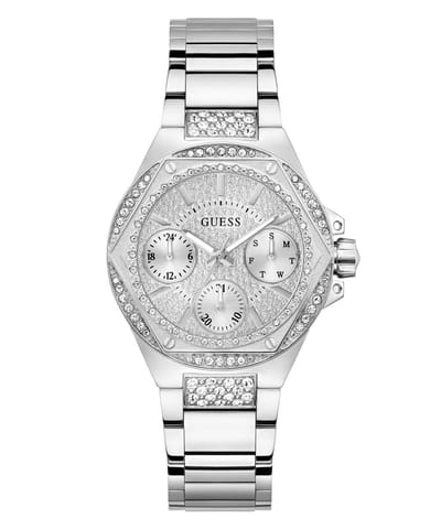 Guess Envy GW0878L1 Horloge - Staal - Zilverkleurig - Ø 38 mm