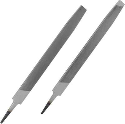 2x Vijl Set 25cm Enkelgekapt Bastard: Slijpen, Ontbramen en Afwerken