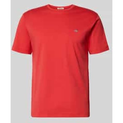 GANT heren rits polo shirt striped textured wit