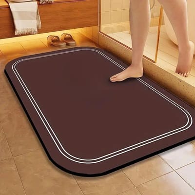 Diatomeeënaarde Vloermat Toilet Badkamer Toilet Keuken Toilet Badkamer Vloermat Toilet Badkamer Toilet Keuken 60 * 90Cm