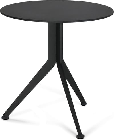 Spinder Design bijzettafel Daley High - zwart - Ø 38 - Staal
