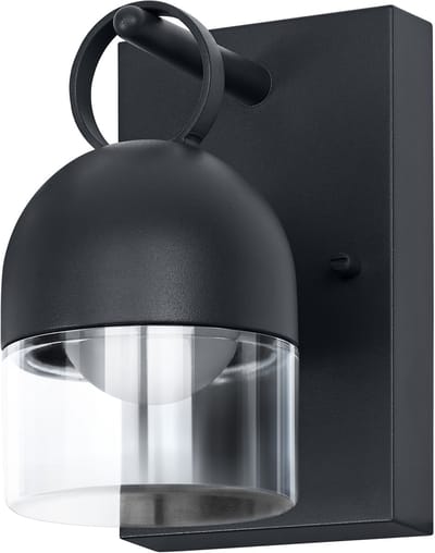 OSRAM buitenwandlamp Donkergrijs, warmwit, 3000 K, IP65, aluminium, 450 lm, 6 W, geïntegreerde LED, levensduur 25.000 uur, 220-240 V