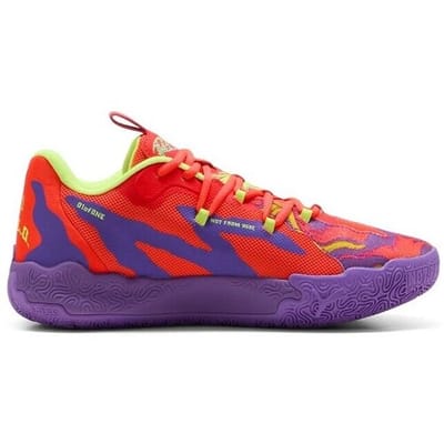 PUMA Unisex Mb.03 Lo Lava Purple Glimmer-red Blast Taglia: 43 | Scarpe da Allenamento Outlet | Unisex | Viola