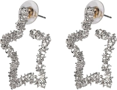 Margot Bardot Star Starla Oorbellen Silver