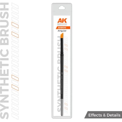 AK Interactive B010 Schuin Synthetisch Kwastje voor modelleren