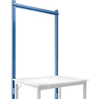 Manuflex opbouwframe, voor basistafel Universal/Profi Standaard, voor tafelbreedte 1250 mm, briljantblauw