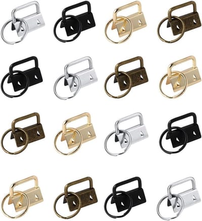Handgemaakte Polsbanden voor DIY Lanyards en Decoraties, Set van 10 in 4 Kleuren