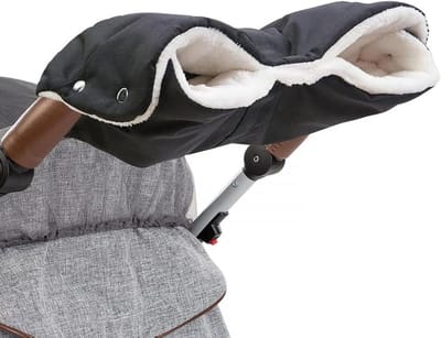 Universele Handwarmer voor Kinderwagen en Fietskar - Waterdicht en Winddicht