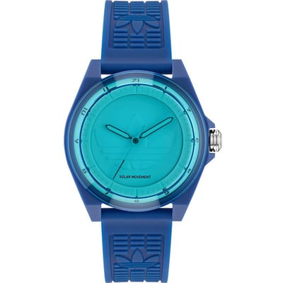 Adidas Originals Project Four Solar AOST25528 Horloge - Resin - Blauw - Ø 41 mm