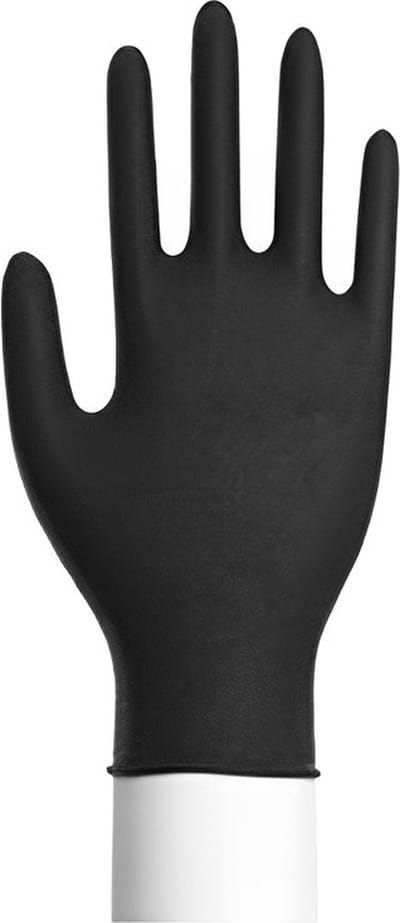 Handschoen Zwart - L - 100-110mm - Nitril - 1.000 st/ds.