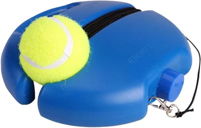 Tennistrainer - Solo trainer - Tennis verbeteren - Automatische terugslag - 21 x 20 x 6 cm - Zwart
