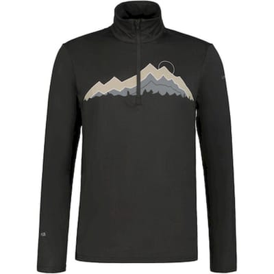 ICEPEAK - Firth - Skipully met rits heren - Zwart