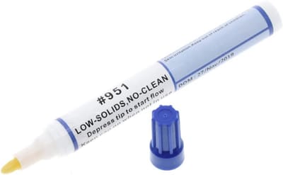 Fluxpen voor elektrische las- en soldeerwerkzaamheden