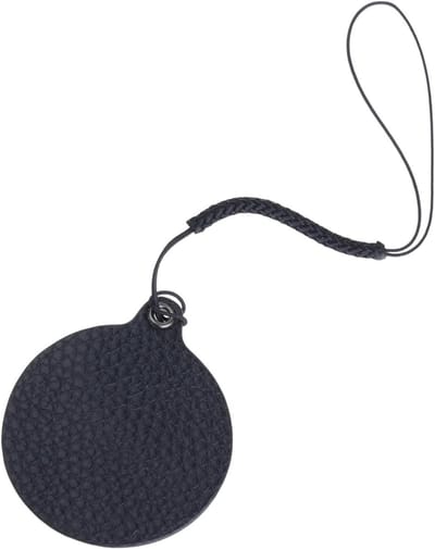 Lensdop Houder - Camera Accessoire - Voorkomt Verlies - Zelfklevende Bevestiging - 15 cm Touw - Zwart