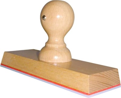 Grote Handstempel 140x50 Mm - Stempels - Stempels volwassenen - Snelle Levering