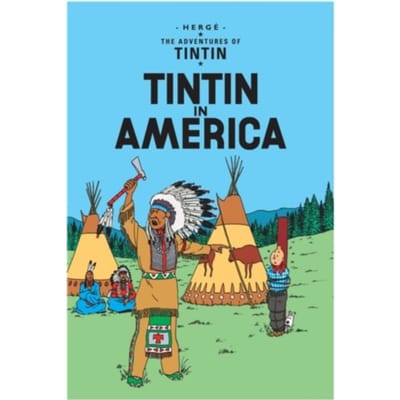 Tintin In America - The Adventures Of Tintin - Herge
