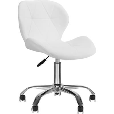 ACTIVESHOP Cosmetische Kruk QS06 Wit Professionele Make Up Stoel