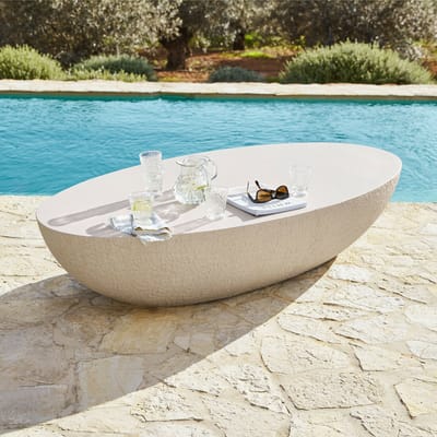 LOBERON Salontafel Maraveda wit