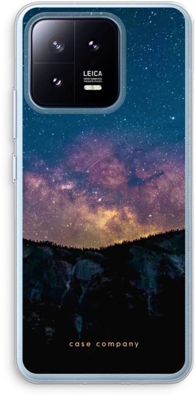 Case Company® - Hoesje geschikt voor Xiaomi 13 Pro hoesje - Travel to space - Soft Cover Telefoonhoesje - Bescherming aan alle Kanten en Schermrand