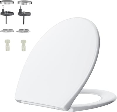 Ergonomisch O-vormig Toiletzitting met Antibacterieel Ontwerp en Demping