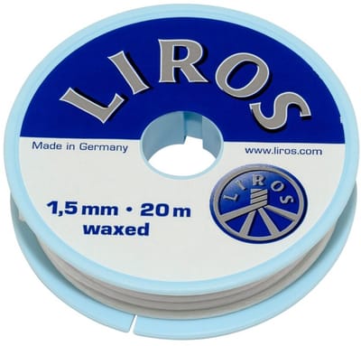 LIROS tuigage en lintdraad, 1,0 en 1,5 mm diameter