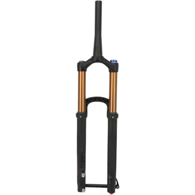 27.5 Inch Mountainbike Veringvork 175mm Slag Fiets Voorvork Tapered Stuurbuis Handmatige Lockout Goud brown