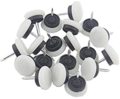 Ronde Zware Nylon Meubelpads - 50 Stuks voor Vloerbescherming