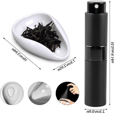 Koffiepershouder en Sprayfles Set, Digitale Koffiebonenweegschaal, Enkele Tray voor Koffiebonen, Draagbare Koffieverpakking